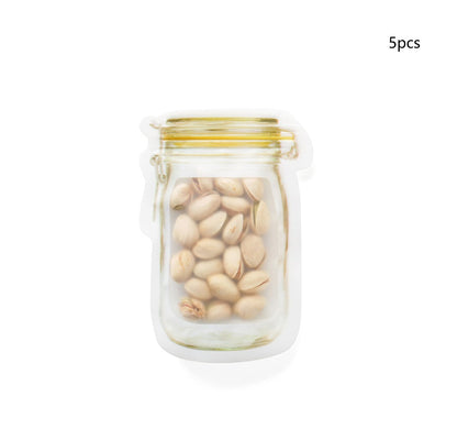 Reusable Snack Storage Bag Nut Biscuit Waterproof Sealed Food Storage Bag