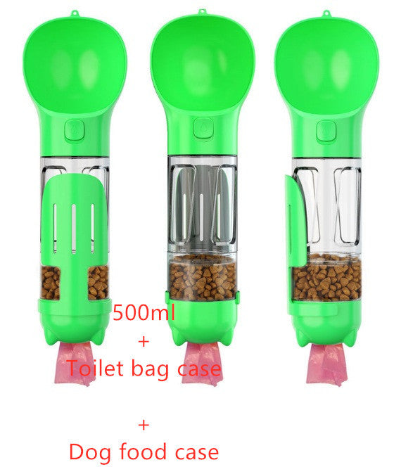 Portable Pet Outdoor Travel 3 In 1 Dog Water Bottle