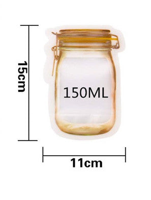 Reusable Snack Storage Bag Nut Biscuit Waterproof Sealed Food Storage Bag