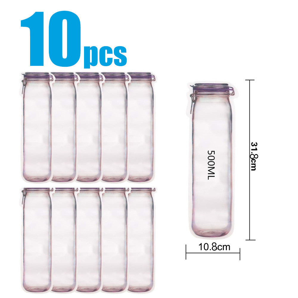 Reusable Snack Storage Bag Nut Biscuit Waterproof Sealed Food Storage Bag
