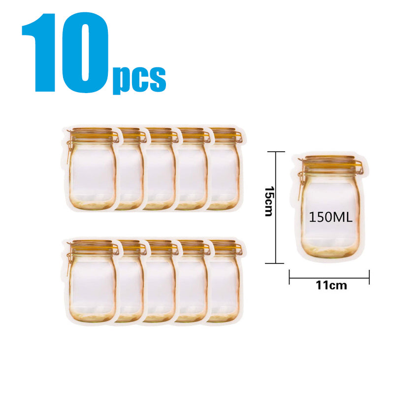 Reusable Snack Storage Bag Nut Biscuit Waterproof Sealed Food Storage Bag