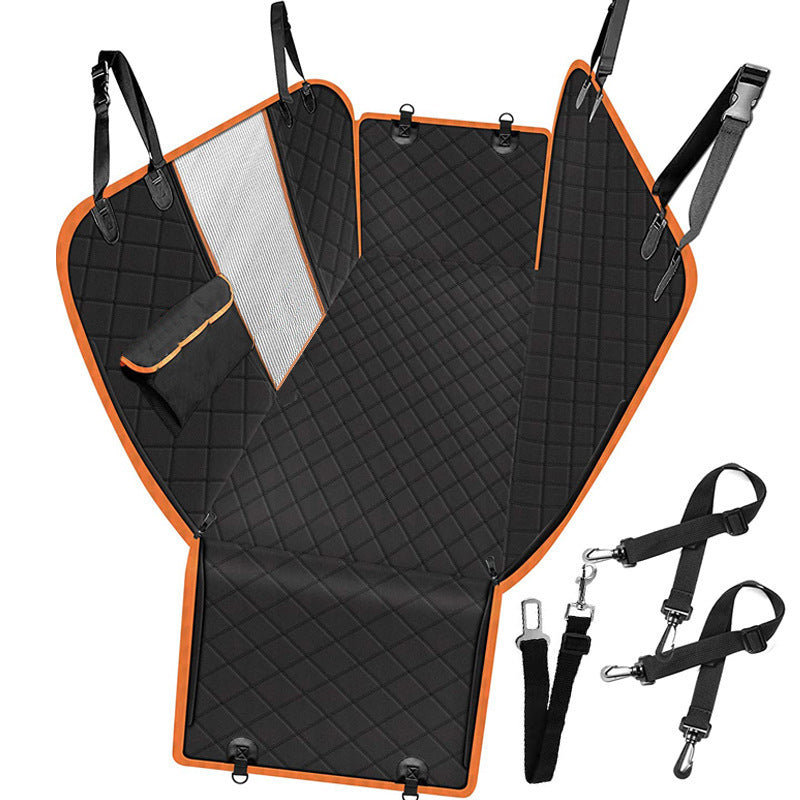 Dog Car Seat Cover View Mesh Pet Carrier