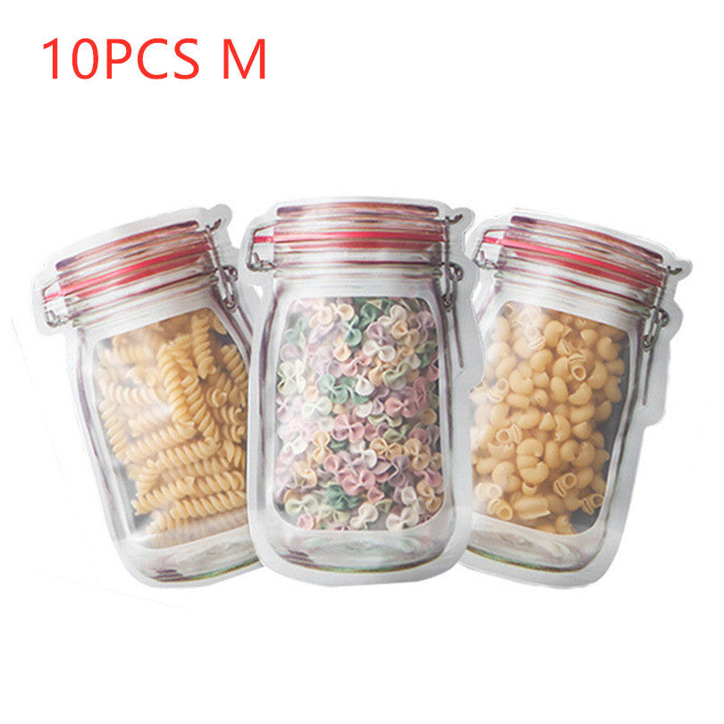 Reusable Snack Storage Bag Nut Biscuit Waterproof Sealed Food Storage Bag