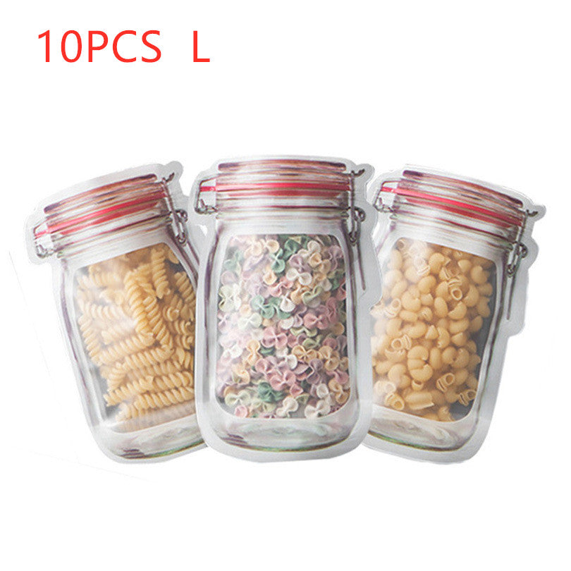 Reusable Snack Storage Bag Nut Biscuit Waterproof Sealed Food Storage Bag