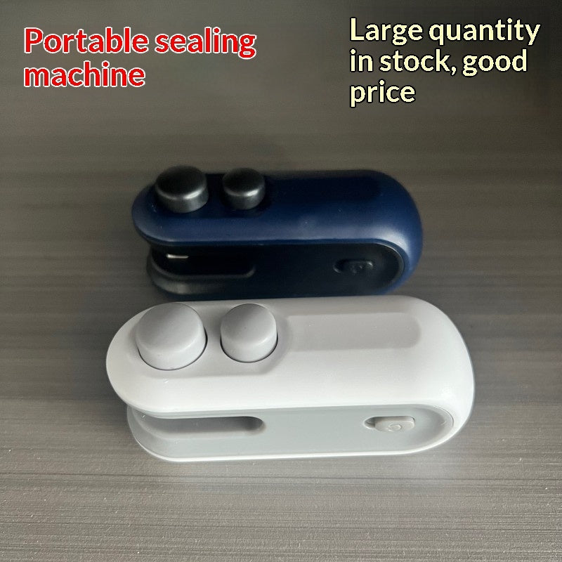 Mini 2 In 1 Sealer Heat Sealer Bag Opening Machine For Snacks