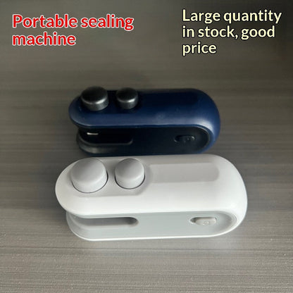 Mini 2 In 1 Sealer Heat Sealer Bag Opening Machine For Snacks