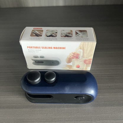 Mini 2 In 1 Sealer Heat Sealer Bag Opening Machine For Snacks