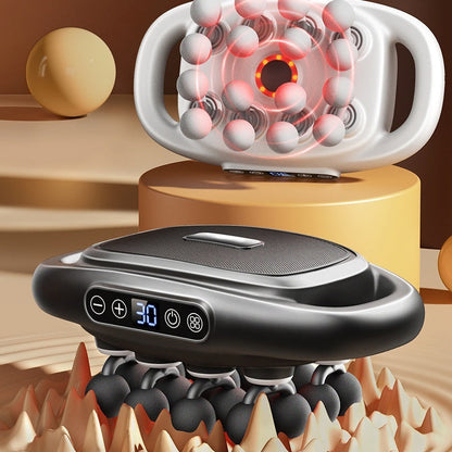 Muscle Relaxation Massager Multi-head Massage Gun