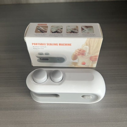 Mini 2 In 1 Sealer Heat Sealer Bag Opening Machine For Snacks