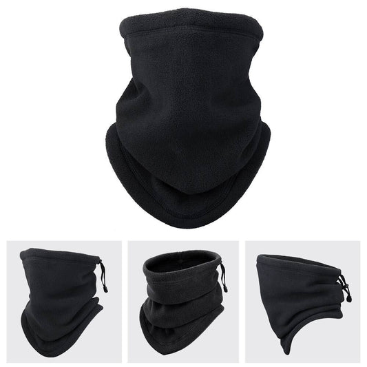 Winter Windproof Scarves Fleece Tube Scarf Mask Soft Half Face Cover