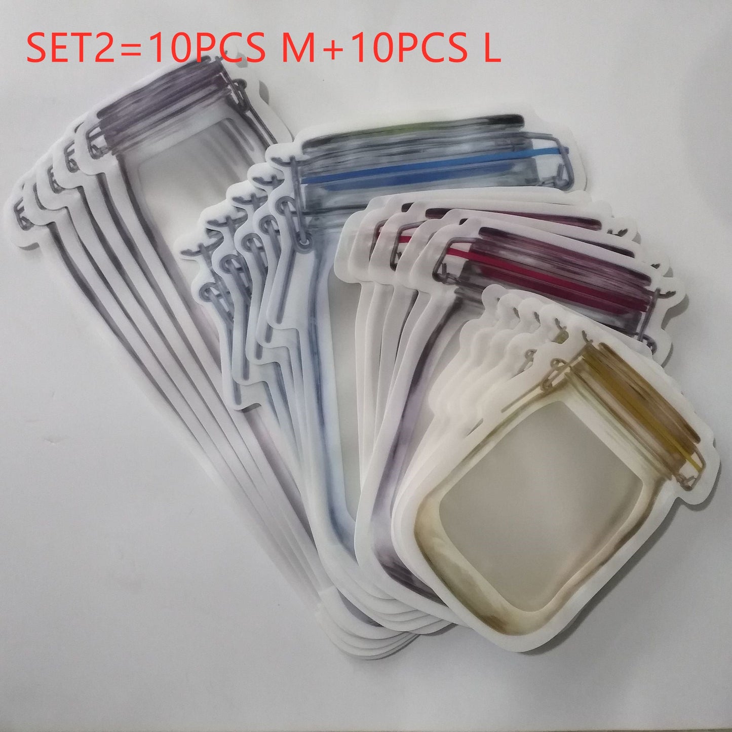 Reusable Snack Storage Bag Nut Biscuit Waterproof Sealed Food Storage Bag