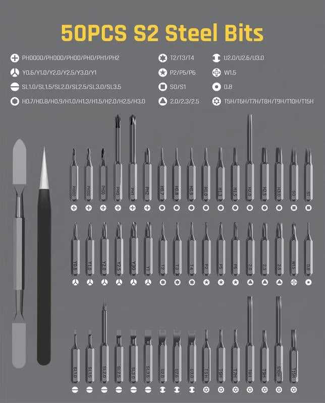 44-in-1 Precision Screwdriver Set - For Effortless, High-Precision Repairs!