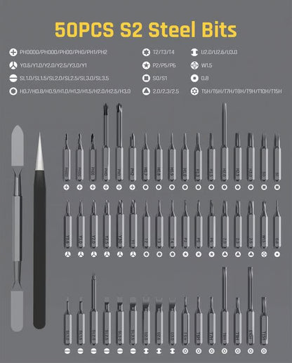44-in-1 Precision Screwdriver Set - For Effortless, High-Precision Repairs!