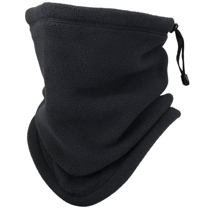 Winter Windproof Scarves Fleece Tube Scarf Mask Soft Half Face Cover