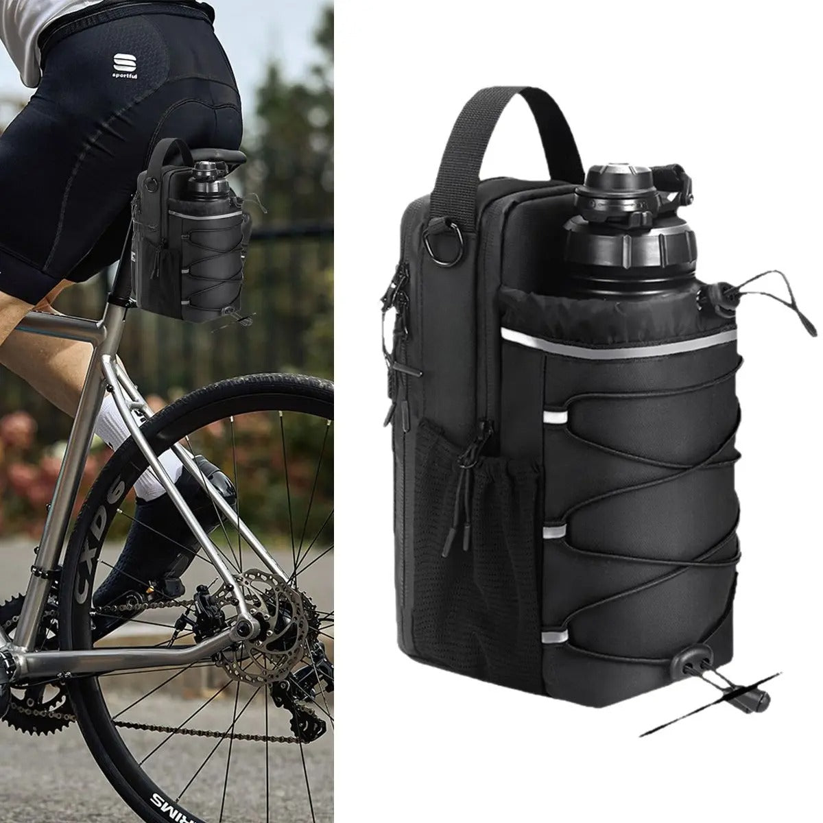 Fitness Magnetic Kettle Bag Crossbody Bag Magnetic Gym Bag For Men And Women