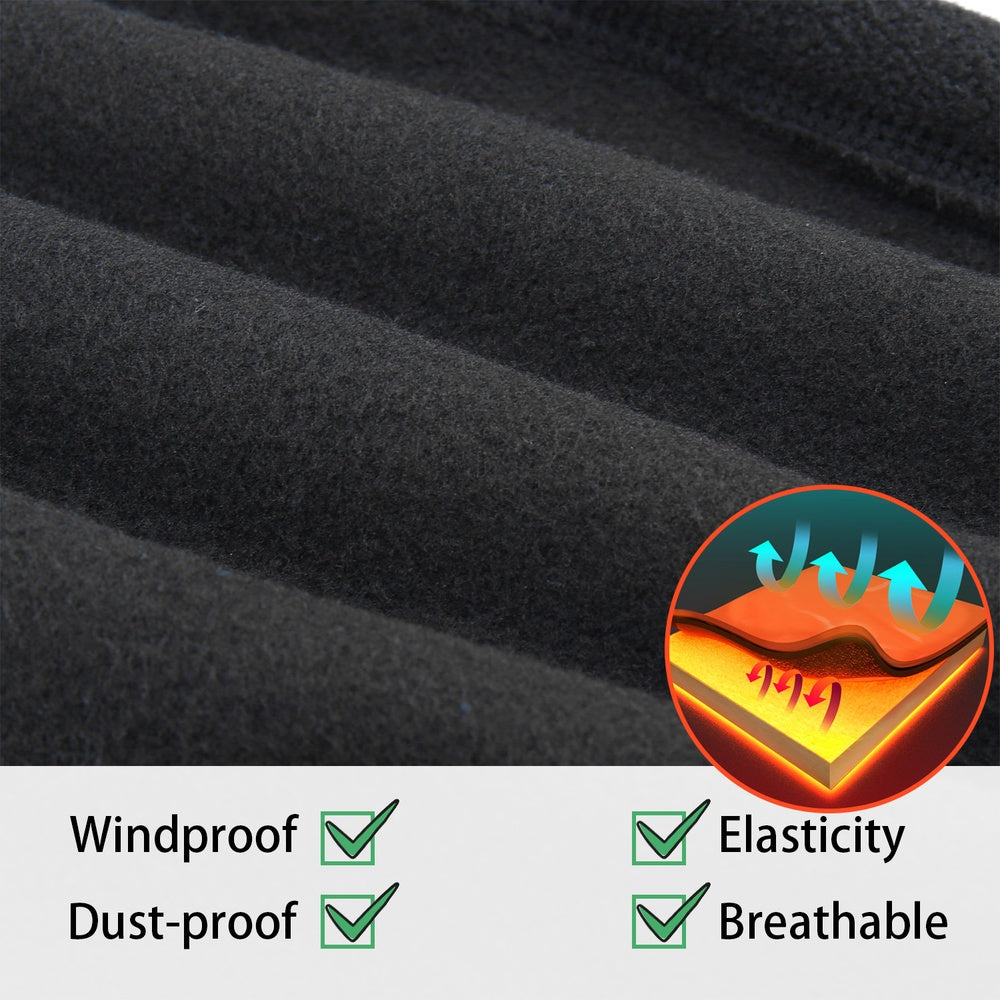 Winter Windproof Scarves Fleece Tube Scarf Mask Soft Half Face Cover