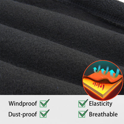 Winter Windproof Scarves Fleece Tube Scarf Mask Soft Half Face Cover