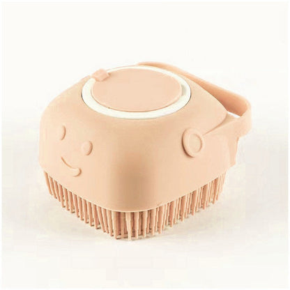 Silicone Dog Bath Massage Gloves Brush