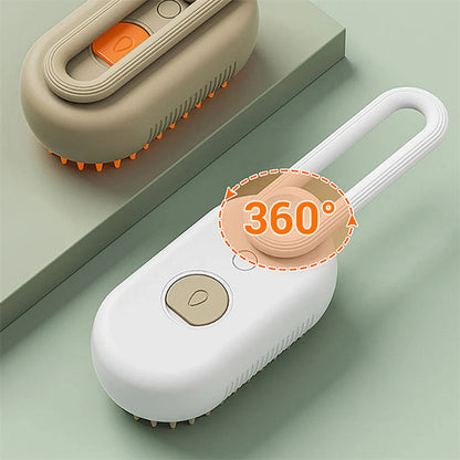 3 In 1 Electric Spray Cat Hair Brushes For Massage