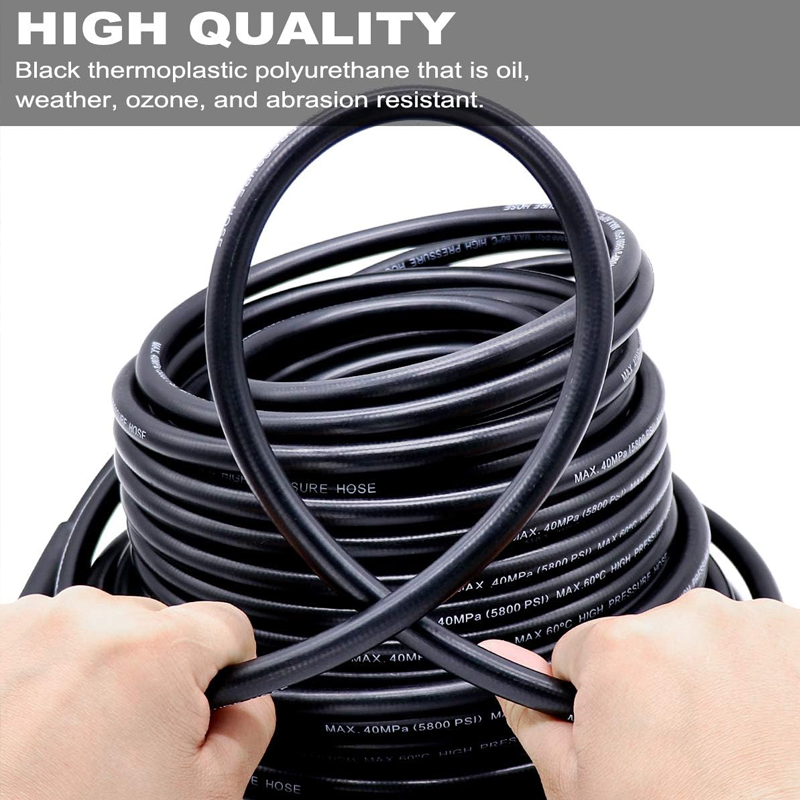 Unclogs Drains/Pipes with Rotating Nozzle, Fits Most Pressure Washers