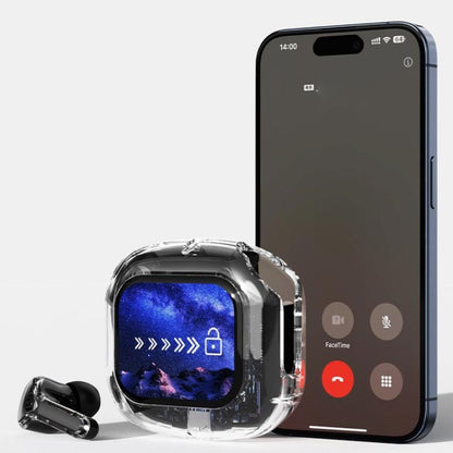 Full-color Touch-screen Wireless Noise-cancelling Bluetooth 5.4 Headset
